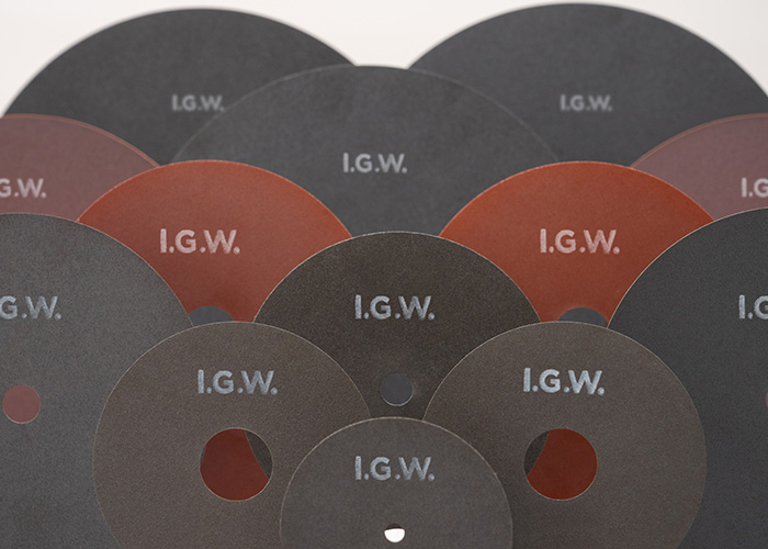 レジノイド極薄切断砥石イメージ